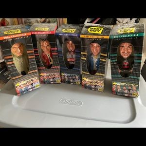 NIB set of 5 NSYNC bobble heads Best Buy 2001